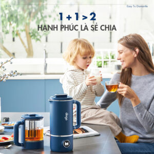 Máy xay nấu đa năng mini dingo dcb600-5