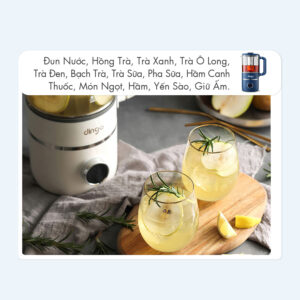 Máy xay nấu đa năng mini dingo dcb600-7