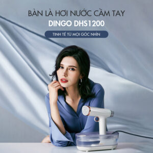 Bàn Là Hơi Nước Cầm Tay DINGO DHS1200 - Cấp Nước Tự Động - Công Suất Lớn, Là Ủi Nhanh - Nhỏ Gọn, Tiện Mang Theo - Ảnh 2
