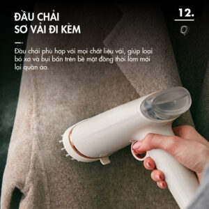 Bàn Là Hơi Nước Cầm Tay DINGO DHS1200 - Cấp Nước Tự Động - Công Suất Lớn, Là Ủi Nhanh - Nhỏ Gọn, Tiện Mang Theo - Ảnh 16