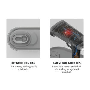 Bàn Là Hơi Nước Cầm Tay DINGO DHS1200 - Cấp Nước Tự Động - Công Suất Lớn, Là Ủi Nhanh - Nhỏ Gọn, Tiện Mang Theo - Ảnh 21