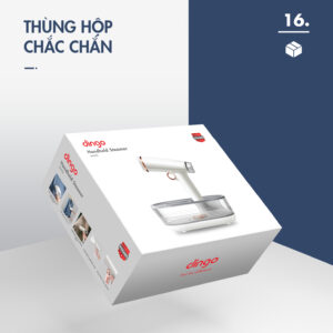 Bàn Là Hơi Nước Cầm Tay DINGO DHS1200 - Cấp Nước Tự Động - Công Suất Lớn, Là Ủi Nhanh - Nhỏ Gọn, Tiện Mang Theo - Ảnh 24