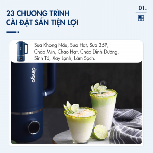 Máy Xay Nấu Đa Năng Mini DINGO DCB600 - Hai Cối Linh Hoạt Nấu Sữa, Pha Trà - Nhỏ Gọn, An Toàn, Tiện Mang Theo - Phiên Bản Nâng Cấp Mới Nhất 2023 - Ảnh 7