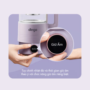 Máy Xay Nấu Đa Năng Mini DINGO DCB500 - Thiết Kế Thời Thượng - Nhỏ Gọn - Thông Minh - Ảnh 13