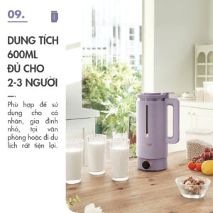 Máy xay nấu đa năng mini Dingo Dcb500-17
