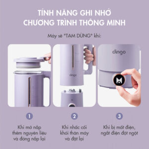 Máy xay nấu đa năng mini Dingo Dcb500-25
