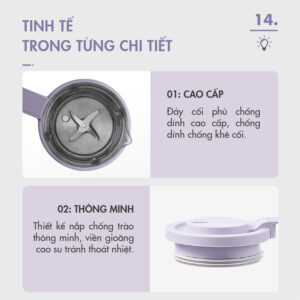 Máy xay nấu đa năng mini Dingo Dcb500-26