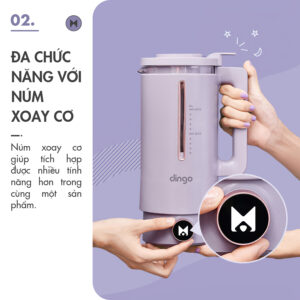 Máy xay nấu đa năng mini Dingo Dcb500-05