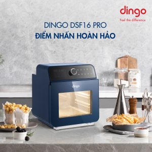 Nồi Chiên Hơi Nước DINGO DSF16 PRO - Công Nghệ Mới Hấp Chiên Kết Hợp - Dung tích 16,8L - Phụ Kiện Trục Xiên Quay & Lồng Đảo - Công Suất 2250W - Ảnh 13